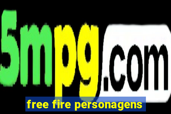 free fire personagens